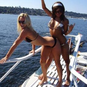 Boat Trip with Hot Girls on Baltics